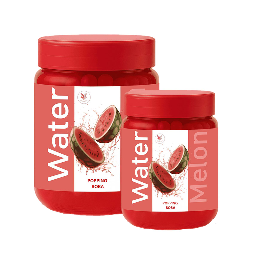 Watermelon Popping boba